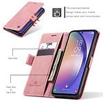 Solidenz Urban Book Samsung A54 hoesje - Roze - 6