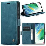 Solidenz Urban Book Samsung S21 FE hoesje - Blauw Main Image