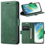 Solidenz Urban Book Samsung S21 FE hoesje - Groen Main Image