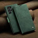 Solidenz Urban Book Samsung S22 Ultra hoesje - Groen - 8