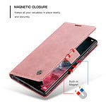 Solidenz Urban Book Samsung S22 Ultra hoesje - Roze - 5