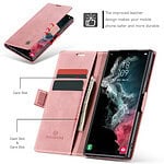 Solidenz Urban Book Samsung S22 Ultra hoesje - Roze - 6