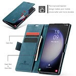 Solidenz Urban Book Samsung S23 Ultra hoesje - Blauw - 6