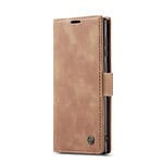 Solidenz Urban Book Samsung S23 Ultra hoesje - Bruin - 1