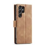 Solidenz Urban Book Samsung S23 Ultra hoesje - Bruin - 3