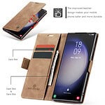 Solidenz Urban Book Samsung S23 Ultra hoesje - Bruin - 6
