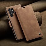 Solidenz Urban Book Samsung S23 Ultra hoesje - Bruin - 8