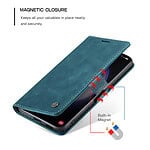 Solidenz Urban Book Samsung S23 Plus hoesje - Blauw - 5