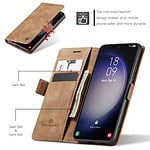 Solidenz Urban Book Samsung S23 Plus hoesje - Bruin - 6