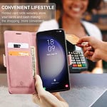 Solidenz Urban Book Samsung S23 Plus hoesje - Roze - 7