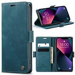 Solidenz Urban Book iPhone 13 Pro Max hoesje - Blauw Main Image