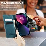 Solidenz Urban Book iPhone 13 Pro Max hoesje - Blauw - 7