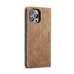 Solidenz Urban Book iPhone 13 Pro Max hoesje - Bruin - 3