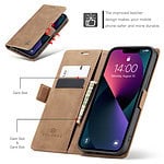 Solidenz Urban Book iPhone 13 Pro Max hoesje - Bruin - 6