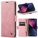 Solidenz Urban Book iPhone 13 Pro Max hoesje - Roze Main Image