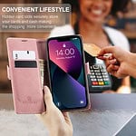 Solidenz Urban Book iPhone 13 Pro Max hoesje - Roze - 6