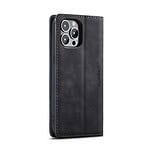 Solidenz Urban Book iPhone 13 Pro Max hoesje - Zwart - 3