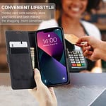 Solidenz Urban Book iPhone 13 Pro Max hoesje - Zwart - 7