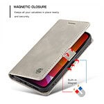 Solidenz Urban Book iPhone 13 hoesje - Beige - 5