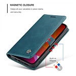 Solidenz Urban Book iPhone 13 hoesje - Blauw - 5