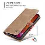 Solidenz Urban Book iPhone 13 hoesje - Bruin - 5