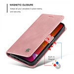 Solidenz Urban Book iPhone 13 hoesje - Roze - 5