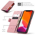 Solidenz Urban Book iPhone 13 hoesje - Roze - 6