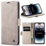 Solidenz Urban Book iPhone 14 Pro hoesje - Beige Main Image