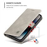 Solidenz Urban Book iPhone 14 Pro hoesje - Beige - 4