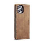 Solidenz Urban Book iPhone 14 Pro hoesje - Bruin - 3
