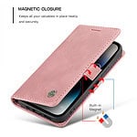 Solidenz Urban Book iPhone 14 Pro hoesje - Roze - 4