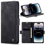 Solidenz Urban Book iPhone 14 Pro hoesje - Zwart Main Image