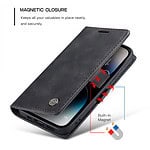 Solidenz Urban Book iPhone 14 Pro hoesje - Zwart - 5