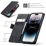 Solidenz Urban Book iPhone 14 Pro hoesje - Zwart - 6