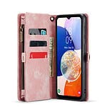 Solidenz Urban Wallet Samsung A14 hoesje - Roze - 3