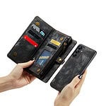 Solidenz Urban Wallet Samsung A14 hoesje - Zwart - 4