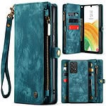 Solidenz Urban Wallet Samsung A53 hoesje - Blauw Main Image