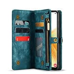 Solidenz Urban Wallet Samsung A53 hoesje - Blauw - 2
