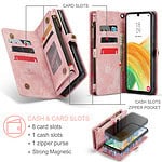 Solidenz Urban Wallet Samsung A52s / A52 hoesje - Roze - 7