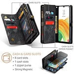 Solidenz Urban Wallet Samsung A53 hoesje - Zwart - 7