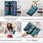 Solidenz Urban Wallet Samsung S23 FE hoesje - Blauw - 8