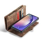 Solidenz Urban Wallet Samsung S23 FE hoesje - Bruin - 5