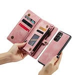 Solidenz Urban Wallet Samsung S23 FE hoesje - Roze - 4