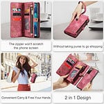 Solidenz Urban Wallet Samsung S20 FE hoesje - Rood - 8