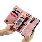 Solidenz Urban Wallet Samsung S20 FE hoesje - Roze - 4