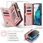 Solidenz Urban Wallet Samsung S20 FE hoesje - Roze - 7