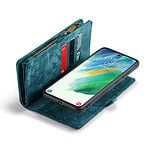 Solidenz Urban Wallet Samsung S21 hoesje - Blauw - 5