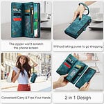 Solidenz Urban Wallet Samsung S21 hoesje - Blauw - 8