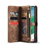 Solidenz Urban Wallet Samsung S21 hoesje - Bruin - 2