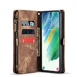 Solidenz Urban Wallet Samsung S21 hoesje - Bruin - 3